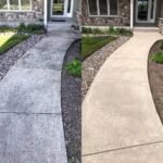 walkway cleaning